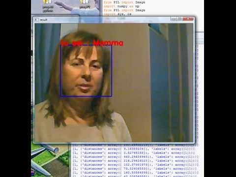 face recognition python script